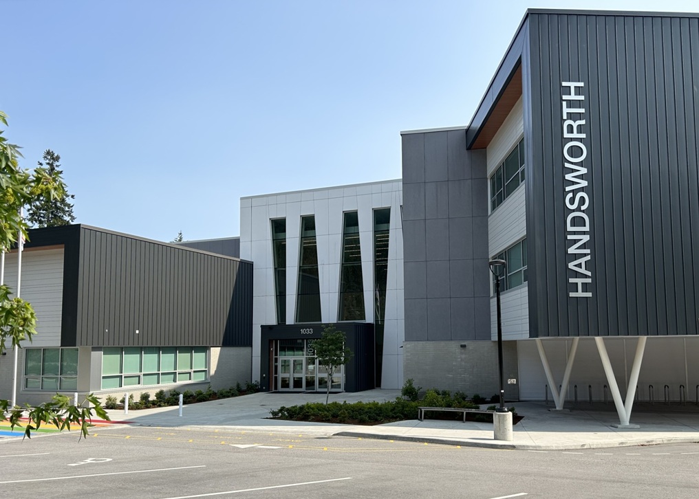 Handsworth Secondary view from 1033 Handsworth Road